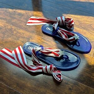 Inc jelly sandals